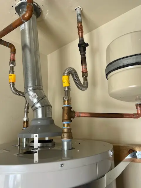 Water heater installation and plumbing repair in Union Mills